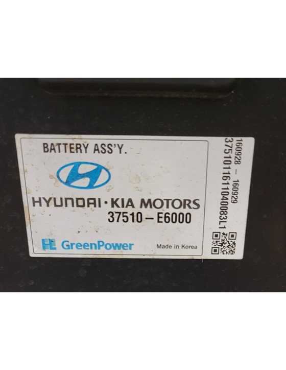 2016-2019 Hyundai Sonata/Kia Optima Hybrid Battery Assembly - E6000